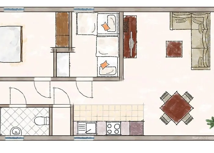 Dom wakacyjny Hausboot 